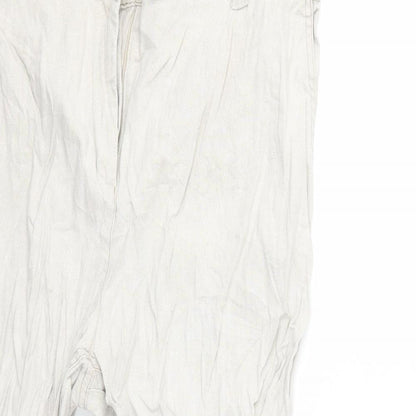 Per Una Womens Ivory   Trousers  Size 16 L22 in