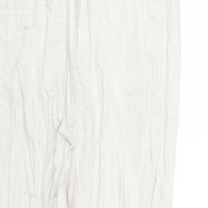 Per Una Womens Ivory   Trousers  Size 16 L22 in