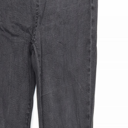 ORSAY Womens Grey  Denim Skinny Jeans Size 12 L30 in