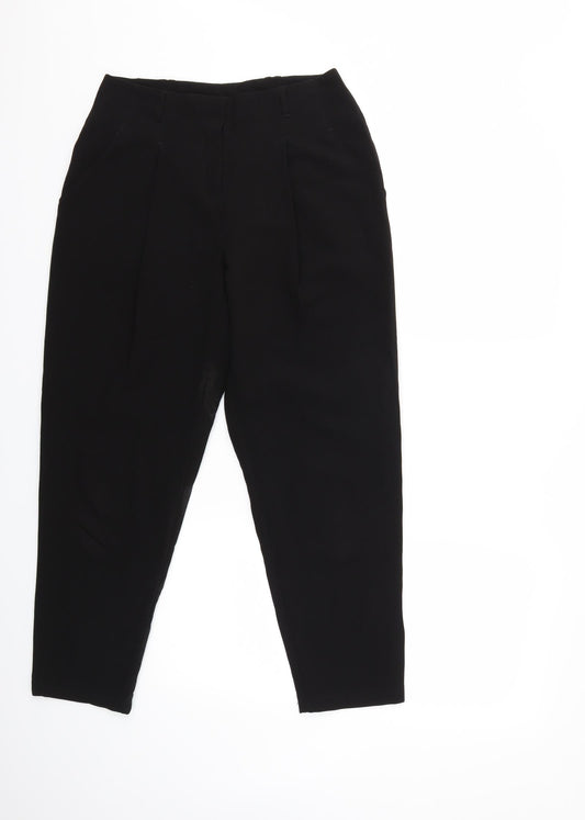 New Look Womens Black   Trousers  Size 10 L26 in