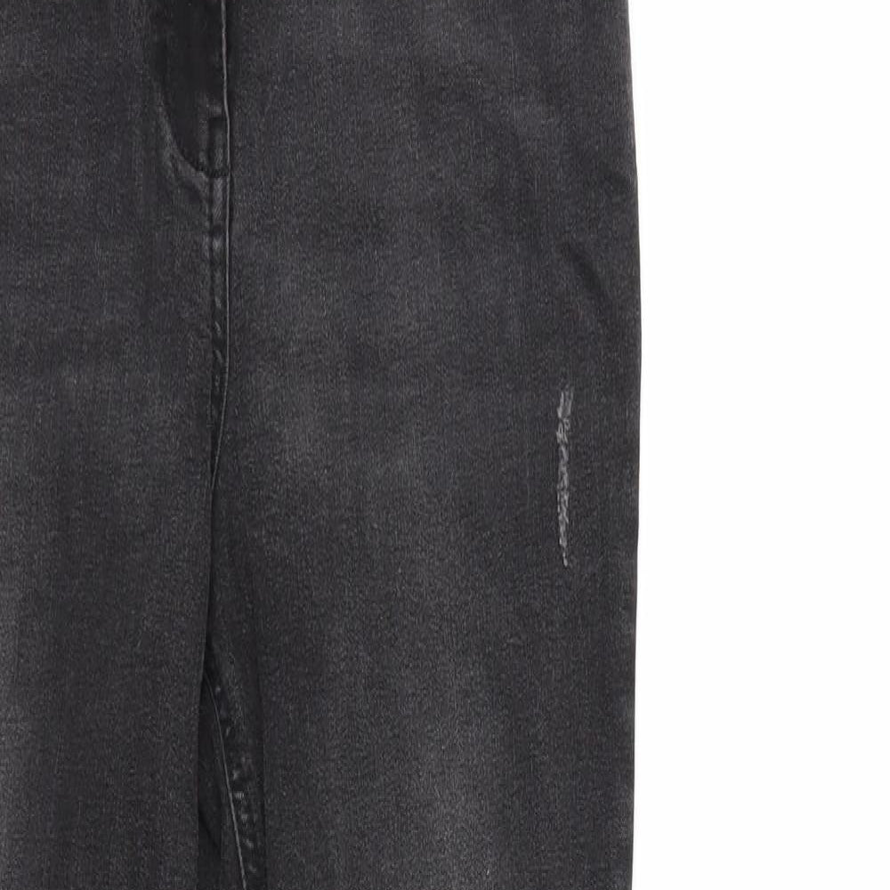 Matalan Womens Black  Denim Skinny Jeans Size 10 L29 in