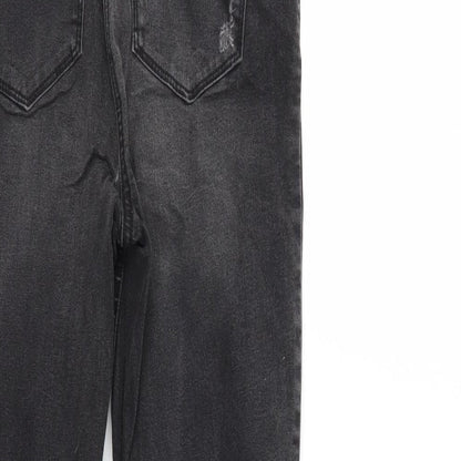 Matalan Womens Black  Denim Skinny Jeans Size 10 L29 in