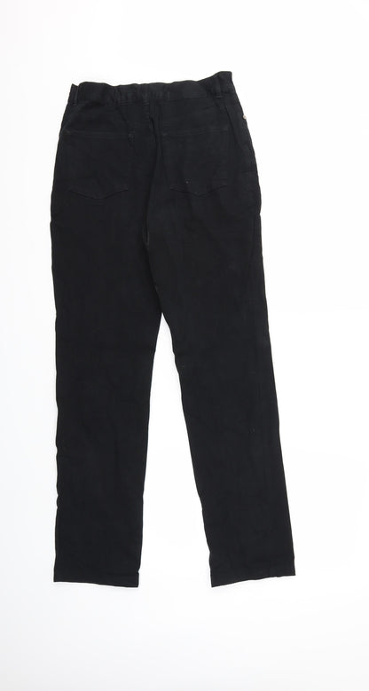 SAND Womens Black  Denim Straight Jeans Size 28 in L30 in