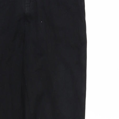 SAND Womens Black  Denim Straight Jeans Size 28 in L30 in