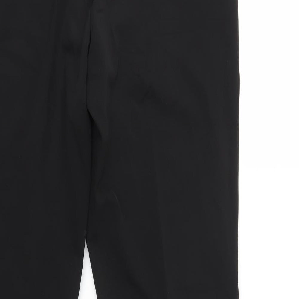 Womens UK Size 34 in Cambio Regular Fit  Black Trousers