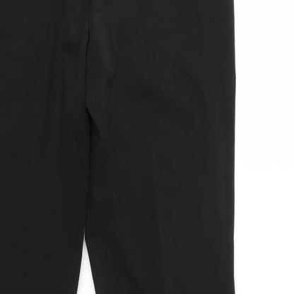 Womens UK Size 34 in Cambio Regular Fit  Black Trousers
