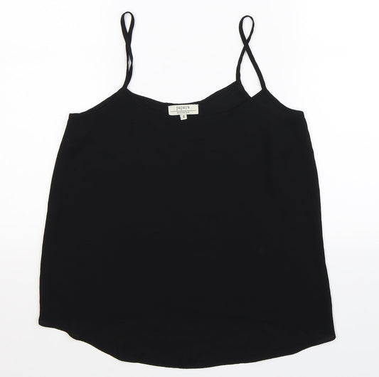 Papaya Womens Black   Basic Tank Size 8