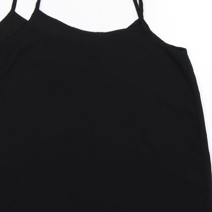 Papaya Womens Black   Basic Tank Size 8