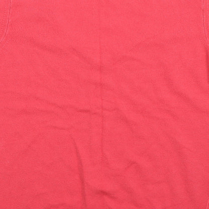 Womens UK Size 12 Per Una Pink Basic T-Shirt