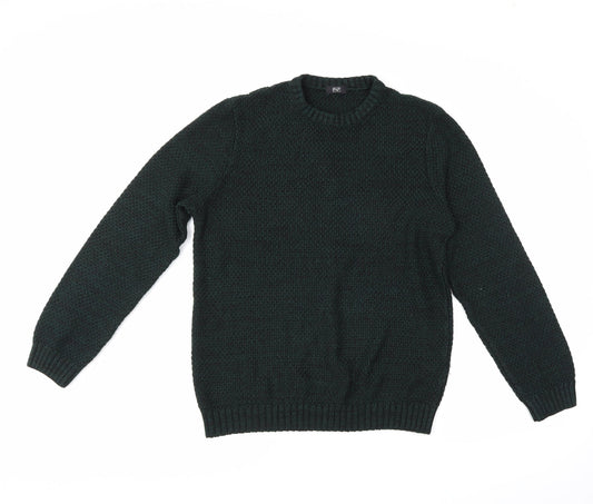 F&F Mens Green   Pullover Jumper