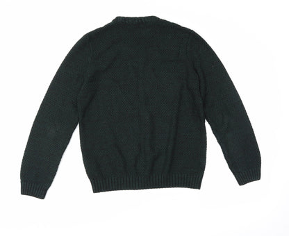 F&F Mens Green   Pullover Jumper