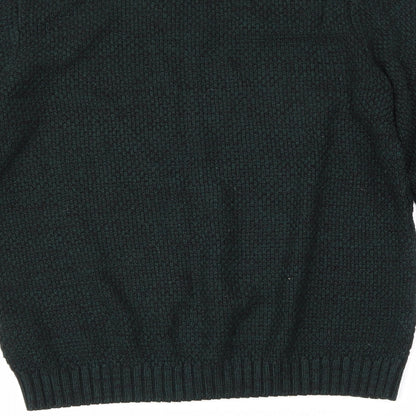 F&F Mens Green   Pullover Jumper