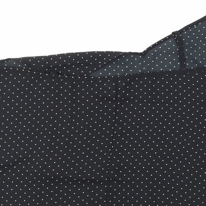 Miss Selfridge Womens Black Polka Dot  Basic Blouse Size 14