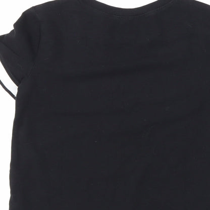 H&M Boys Black   Basic T-Shirt Size 11-12 Years