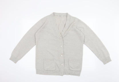 Damart Womens Grey   Cardigan Jumper Size 14