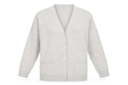Damart Womens Grey   Cardigan Jumper Size 14