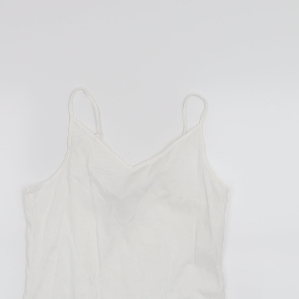 NEXT Womens White   Basic T-Shirt Size 6