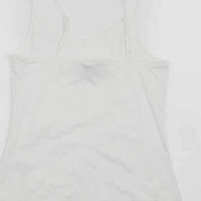 NEXT Womens White   Basic T-Shirt Size 6