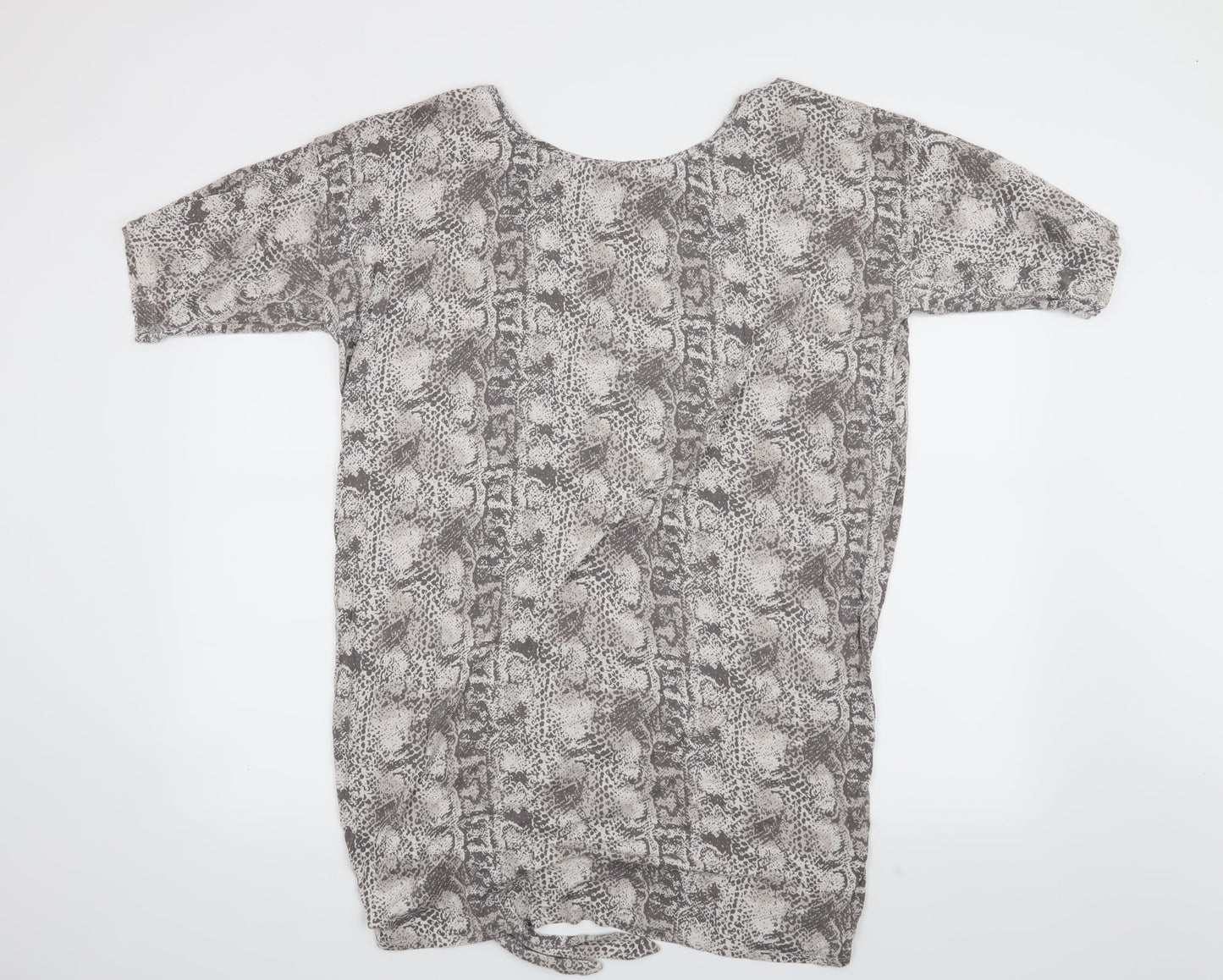 Womens UK Size 18 NEXT Beige Basic T-Shirt