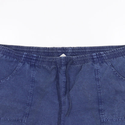 Cascade Mens Blue   Chino Shorts Size S