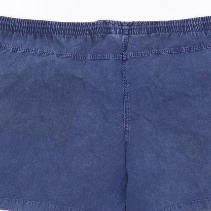 Cascade Mens Blue   Chino Shorts Size S