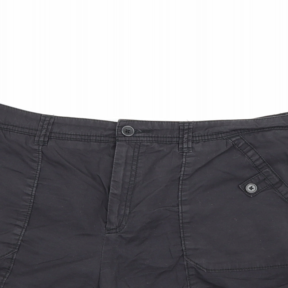 F&F Womens Black   Chino Shorts