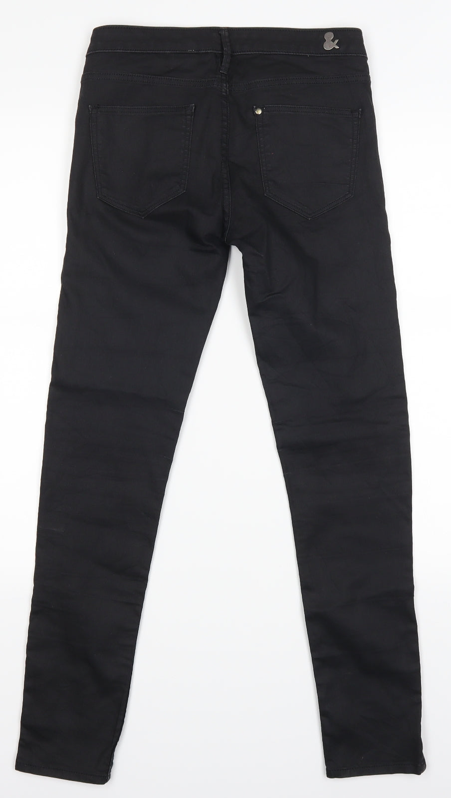 Womens UK Size 26 H&M Regular Fit Skinny Black Jeans