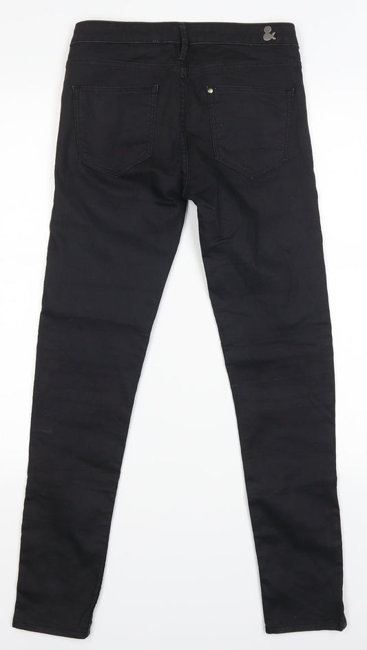 Womens UK Size 26 H&M Regular Fit Skinny Black Jeans
