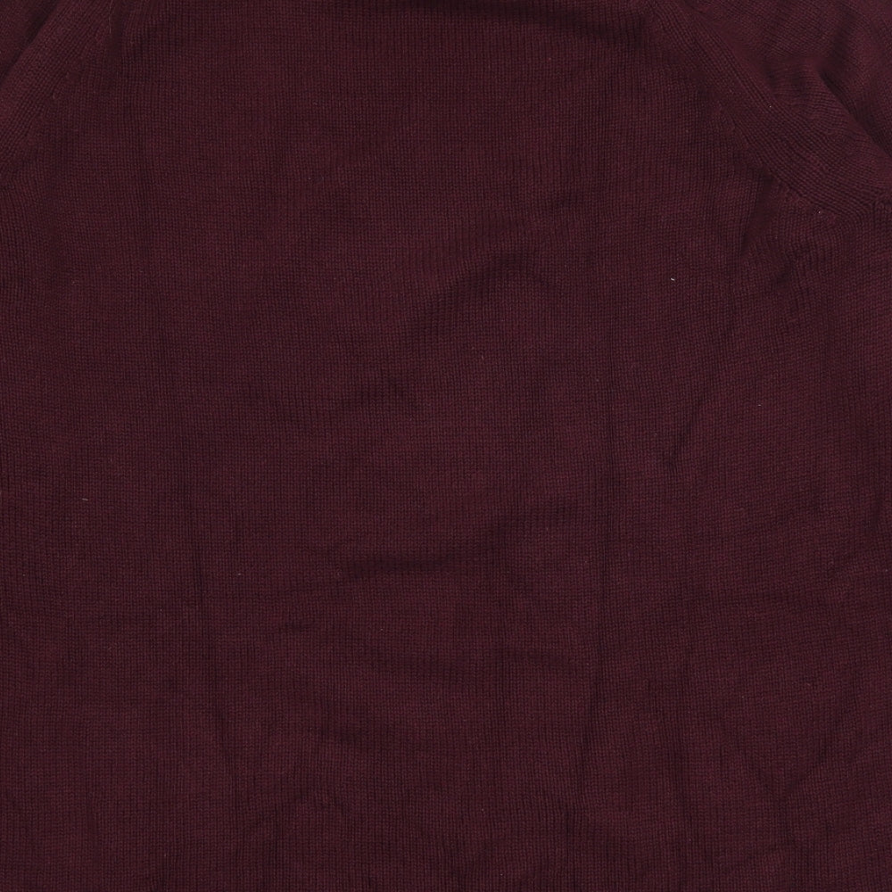 Divided by H&M Womens Red   Pullover Jumper Size L