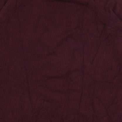 Divided by H&M Womens Red   Pullover Jumper Size L