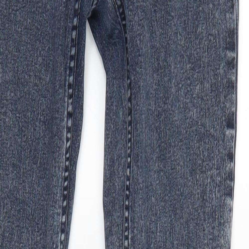 Womens UK Size 6 Divided Regular Fit Skinny Black Jeans