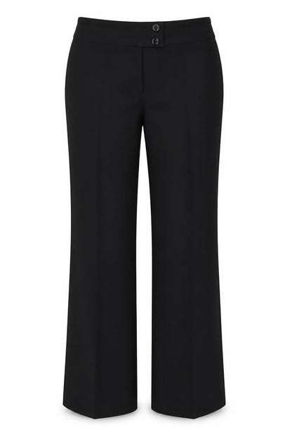 Womens UK Size 32 in F&F Regular Fit  Black Trousers