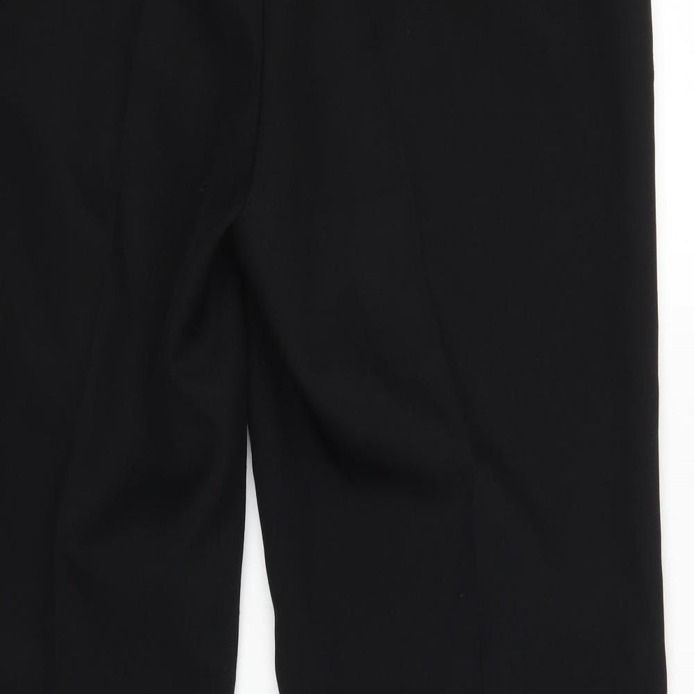 Womens UK Size 32 in F&F Regular Fit  Black Trousers