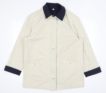 Womens UK Size 12 Preworn Ivory Jacket