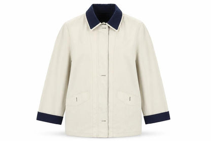Womens UK Size 12 Preworn Ivory Jacket
