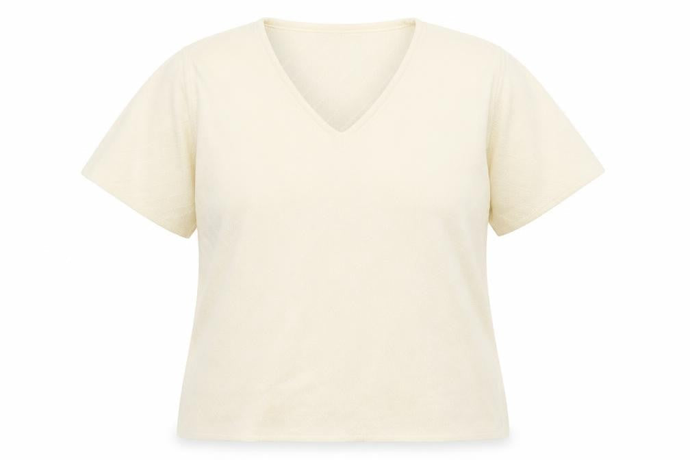 Womens UK Size 14 Berkertex Yellow Basic T-Shirt
