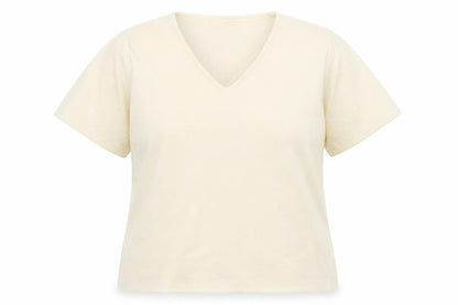 Womens UK Size 14 Berkertex Yellow Basic T-Shirt