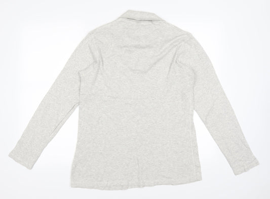 Twisted Soul Mens Grey    Button-Up Size XL