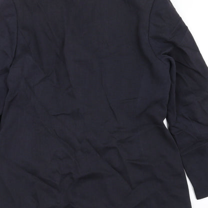 Mens UK Size 34 Preworn Regular Blue Suit Jacket