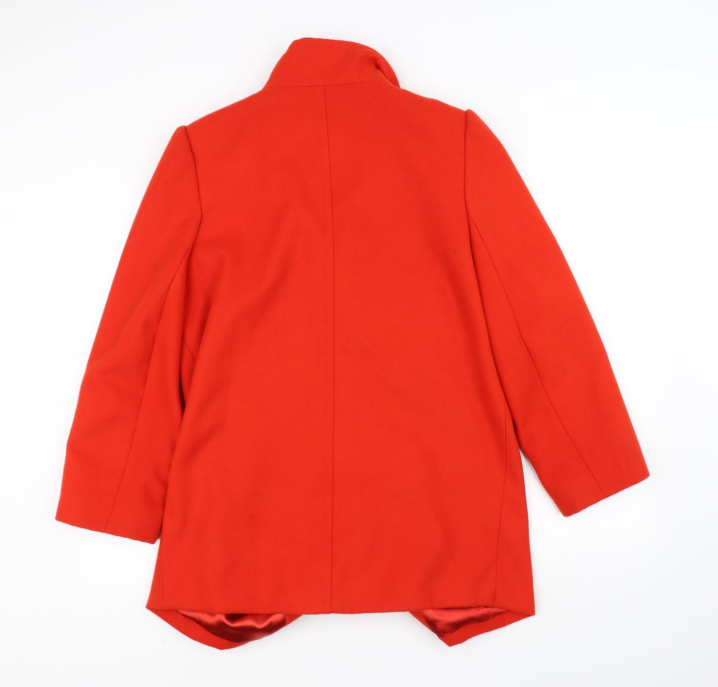 Womens UK Size 14 BHS Red Overcoat