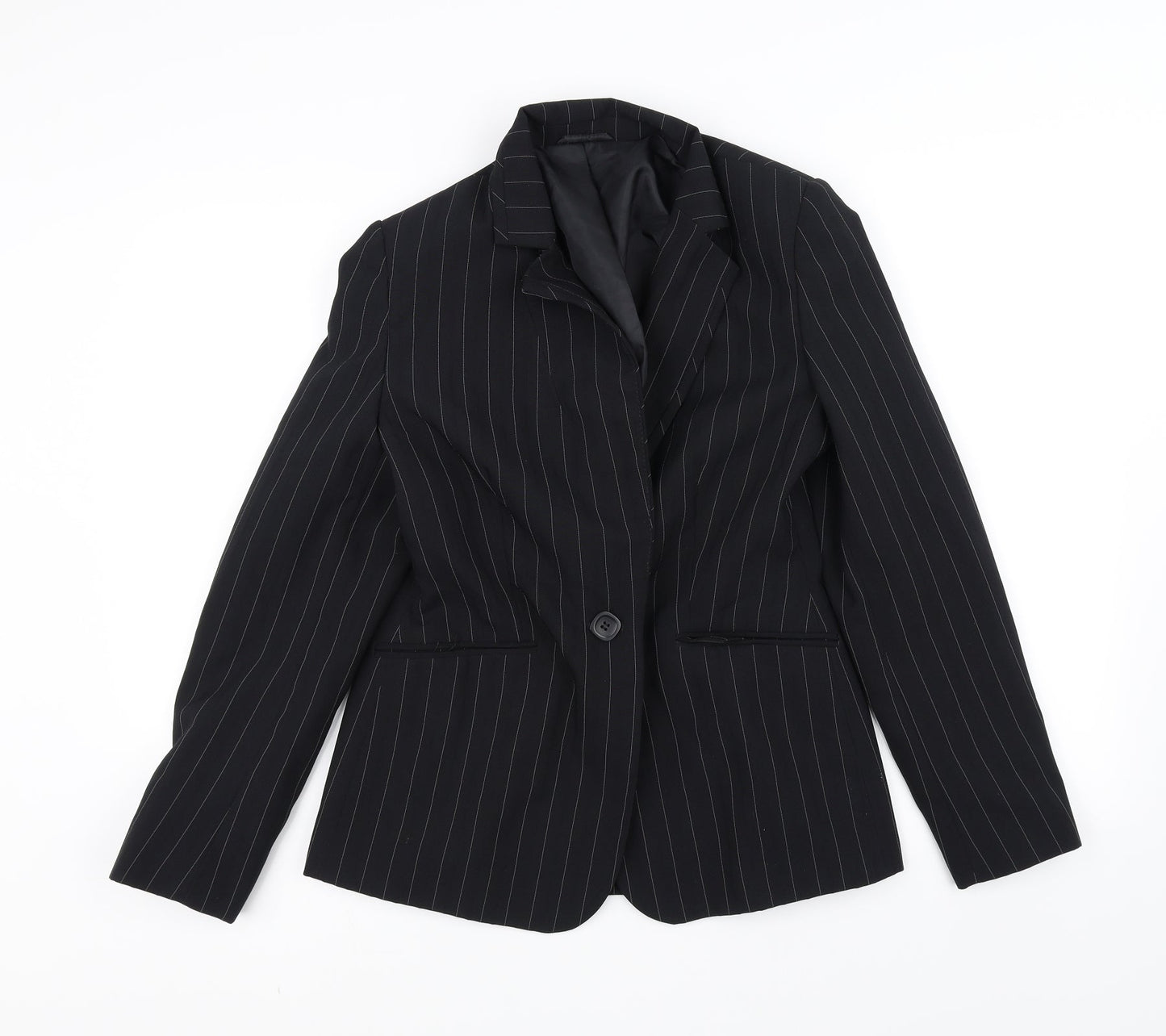 Florence  Fred Womens Black   Jacket Coat Size 10