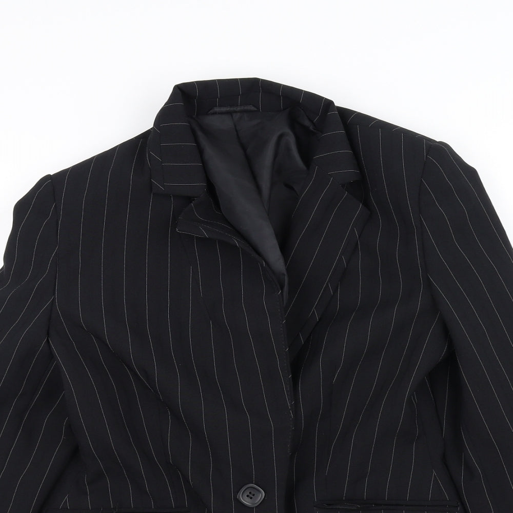 Florence  Fred Womens Black   Jacket Coat Size 10
