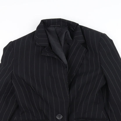 Florence  Fred Womens Black   Jacket Coat Size 10