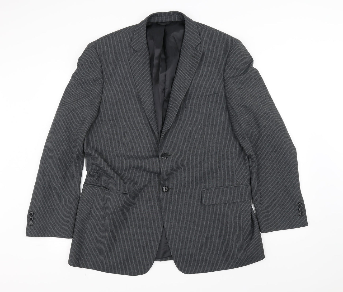 Mens UK Size 42 Jack Reid Regular Grey Suit Jacket