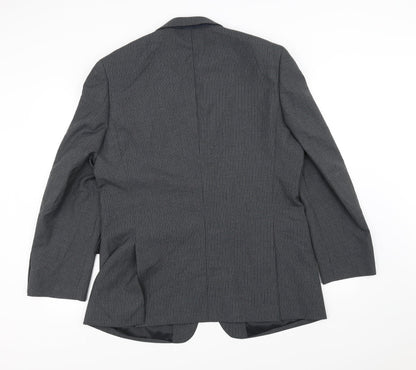 Mens UK Size 42 Jack Reid Regular Grey Suit Jacket