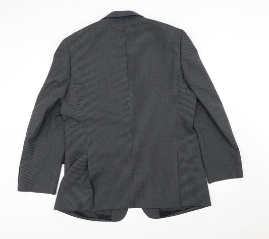 Mens UK Size 42 Jack Reid Regular Grey Suit Jacket