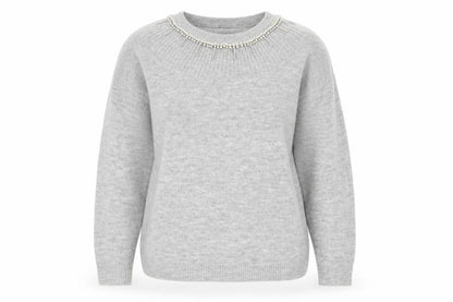Dorothy Perkins Womens Grey   Pullover Jumper Size 14