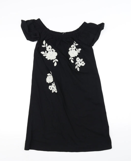 Dorothy Perkins Womens Black   A-Line  Size 6