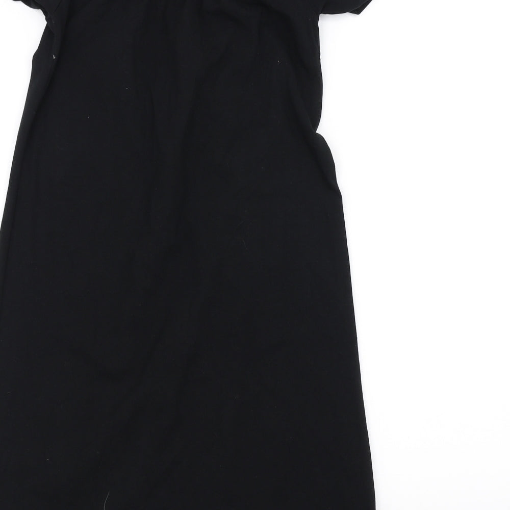Dorothy Perkins Womens Black   A-Line  Size 6