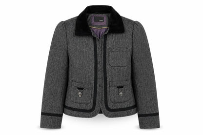 Next Womens Grey   Overcoat Coat Size M